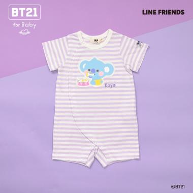 【BT21】アップリケボーダーショートオール