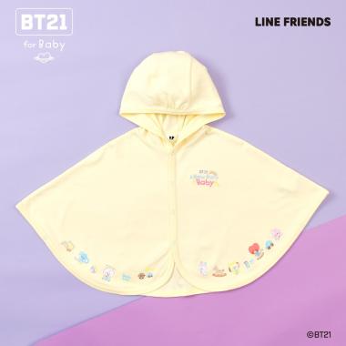 【BT21】プリント＆刺しゅうマント