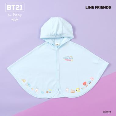 【BT21】プリント＆刺しゅうマント
