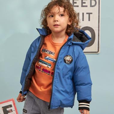 レアテック中綿ジャケット (袖口ラインリブ)