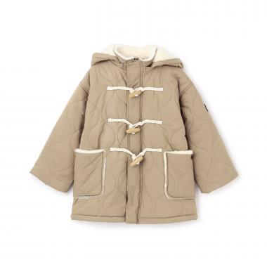 キルティング ダッフルコート