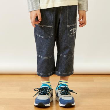 ドライメッシュ デニムプリント パンツ