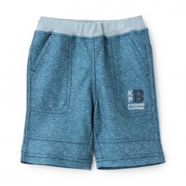 ドライメッシュ デニムプリント ハーフパンツ