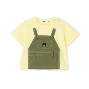 オーバーオール風 半袖Tシャツ