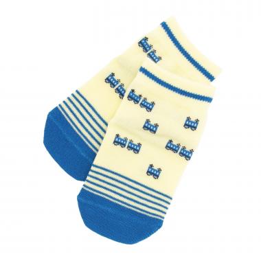 電車柄 スニーカー丈ソックス