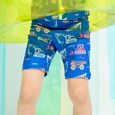 【SWIM】働く車プリント スイムショーツ