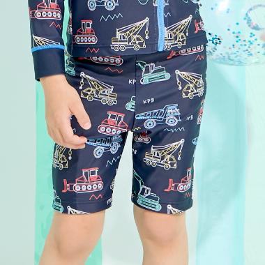 【SWIM】働く車プリント スイムショーツ