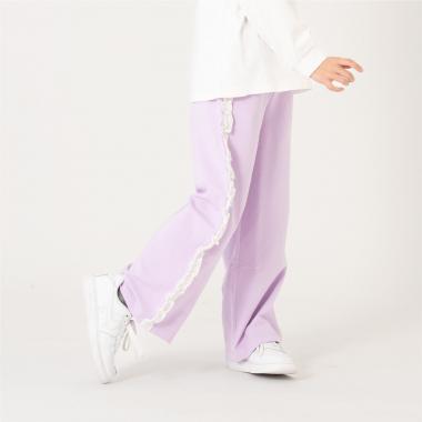 サイドガラフリルスウェットパンツ