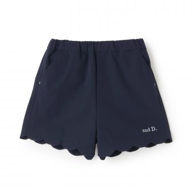 【水陸両用】スソスカラップショートパンツ