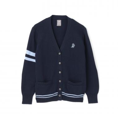 【卒服】Vネックラインカーディガン