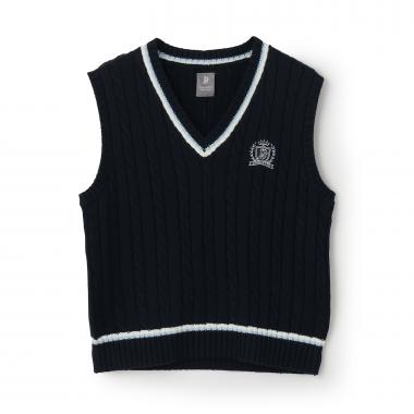 【卒服】Vネックラインベスト
