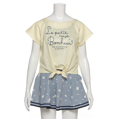 ガーリーワンピ水着3点セット【SWIM】