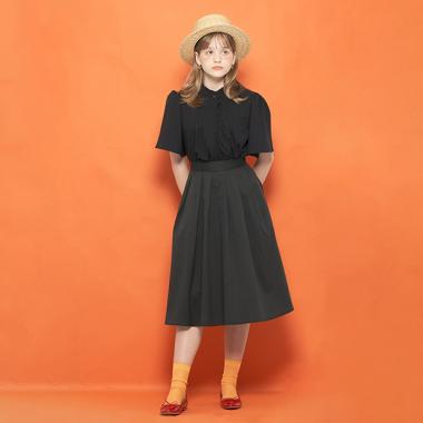 【AMI】プリーツミディスカート