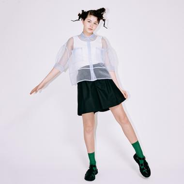 【AMI】2タックショートパンツ