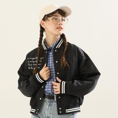 【AMI】【撥水】ラインリブスタジャン