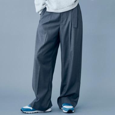 【AMI】サスつきスラックスパンツ