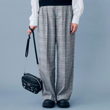 【AMI】サスつきスラックスパンツ