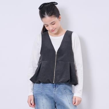 【AMI】バルーンベスト×ロンTセット