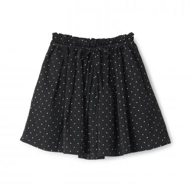 【AMI】ドットスカート×【接触冷感】インナーパンツセット