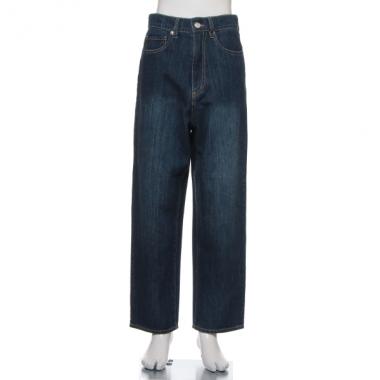 ハイライズアンクル丈ワイドパンツ