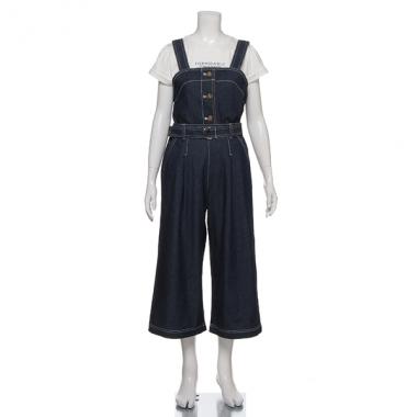 マリンビスチェ×ワイドパンツ×Tシャツ3点セット