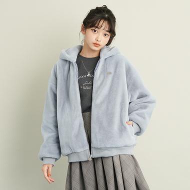 エコファーZIPブルゾン