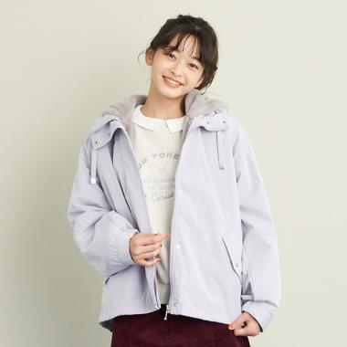 長袖ボアライナーつき3WAYマウンテンパーカ