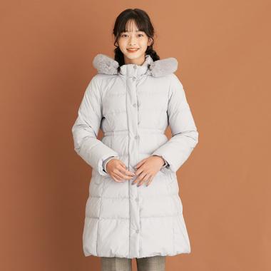 【撥水】【抗菌】ウォッシャブルロングダウンコート