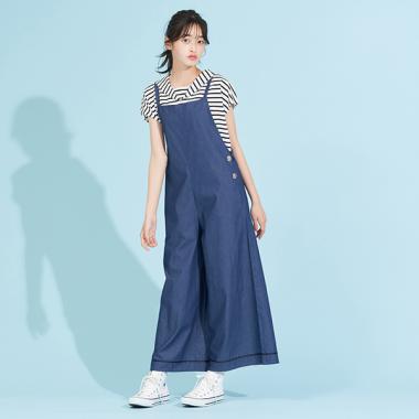 ワイドサロペット