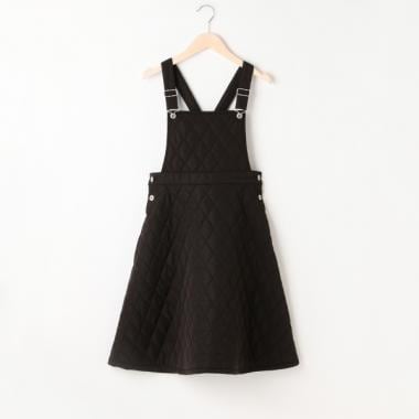 キルティングジャンパースカート