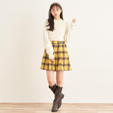 チェックキュロット