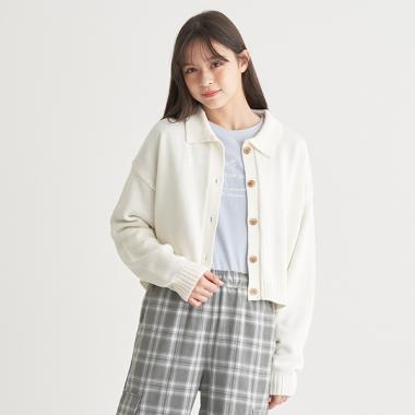 カーディガン+ロンTセット