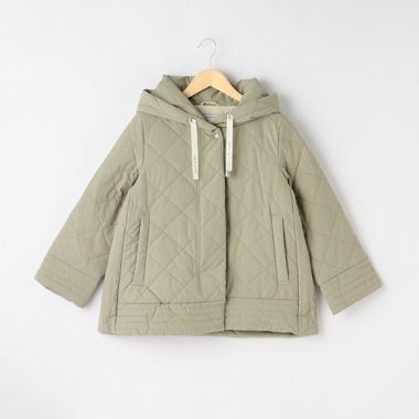 【撥水】【家庭洗濯可】キルティング中綿ブルゾン