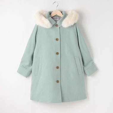 ステンカラーオーバーウールコート