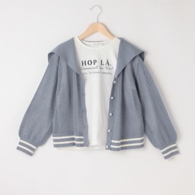 セーラーカーディガンTシャツセット