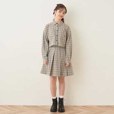 長袖シャツセットアップ