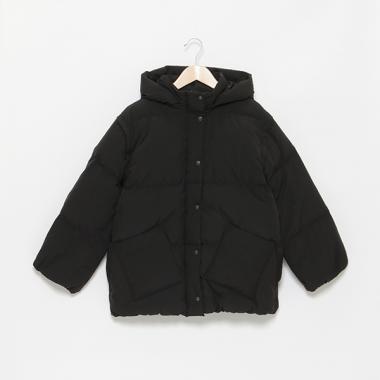 【撥水】【家庭洗濯可】2WAYエコダウンコート