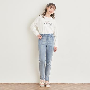 デニムスキニーパンツ