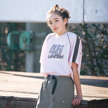 ナンバリングロゴTシャツ