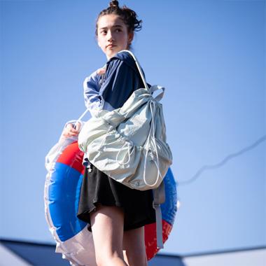 【撥水】軽量ナップサック