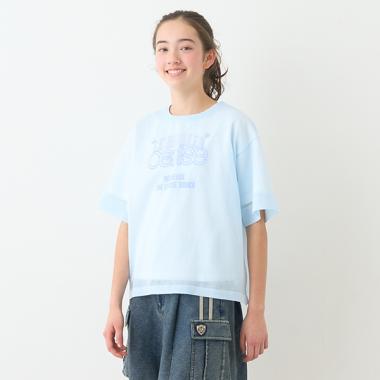 【ニコ☆プチ掲載】シアーニットTシャツセット