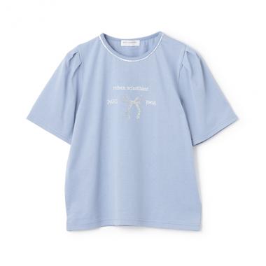 【防汚加工】リボンロゴTシャツ