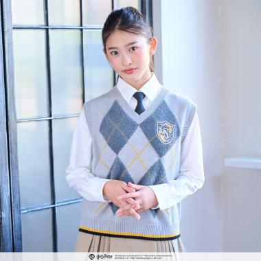 【130cmあり】【Harry Potter】アーガイルニットベストセット