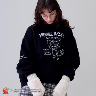 【TOM and JERRY】裏毛プルオーバー