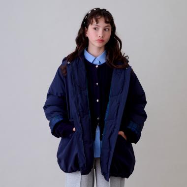 【はっ水】ファイバー中わたダッフルコート