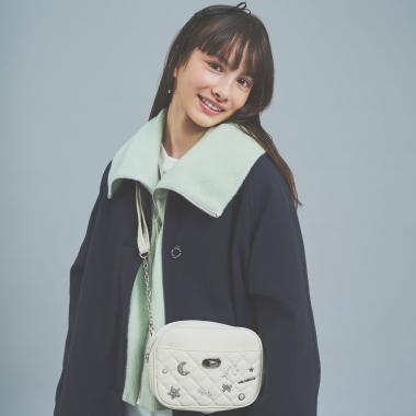 キルトモチーフミニショルダー