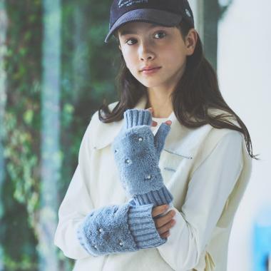 ミトンファー手袋