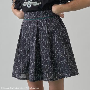 【130cmあり】【WICKED】プリントフレアキュロット