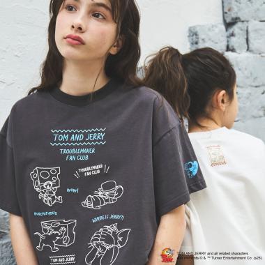 【130cmあり】【TOM AND JERRY】Big Tシャツ