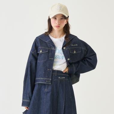 セーラーデニムジャケット